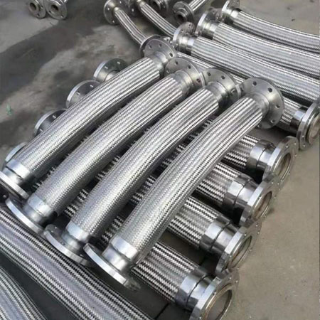 法蘭式不銹鋼金屬軟管 