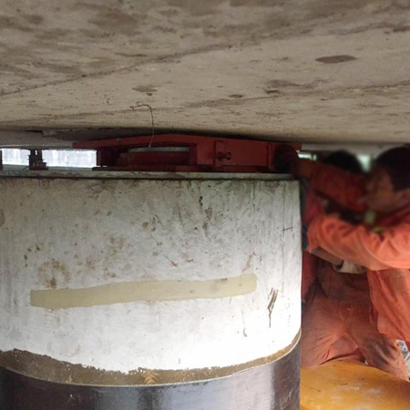 橋梁支座更換安裝