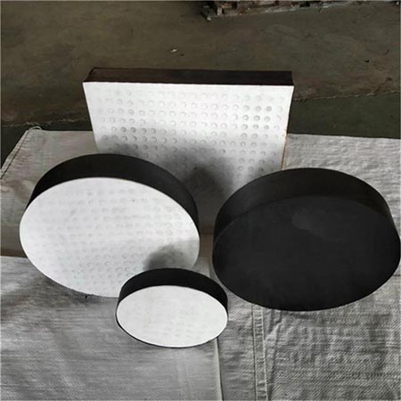 公路橋梁圓形板式隔震矩形橡膠支座